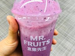 蓝莓香蕉奶昔-Mr.Fruits水果先生(英蓝金融中心店)