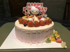 -大麦嘉动物奶油生日蛋糕(军分区新建北路店)