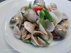 姜葱炒蛤蜊-丰收日·小海鲜·沪上家宴(顾村正大店)