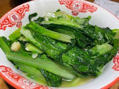 清炒油麦菜-肖记公安牛肉鱼杂馆·省级非物质文化遗产(万松园直营店)