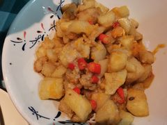 茄子咸蛋黄-昱龙大盆牛蛙馆(三兴街总店)