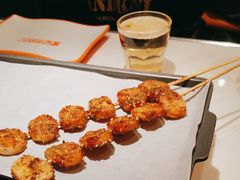 烤年糕-宝记烧烤·碳锅羊肉·羊蝎子火锅·夜食社(文体路创始店)