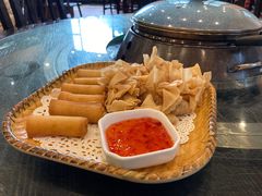 炸牛奶拼炸云吞-阿多私房菜(顺德店)