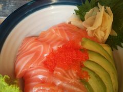 三文鱼牛油果鱼籽饭-福匠日本料理(人民路店)