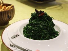 炝拌草原沙葱-德乐海蒙餐