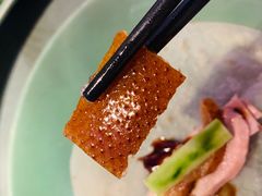鱼子酱配枣酥香烤鸭-晟永興烤鸭店(五道口店)