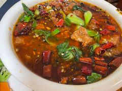 水煮牛肉-奥华餐厅·老张记(台基厂店)