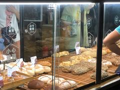 面包甜点陈列柜-原麦山丘(望京小街店)