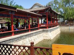 大堂-尚庄度假村·庭台树下·户外烧烤·团建CS·轰趴营地(上庄水库店)