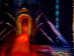 -小镇影院迪士尼小熊Duffy与他的朋友合影地