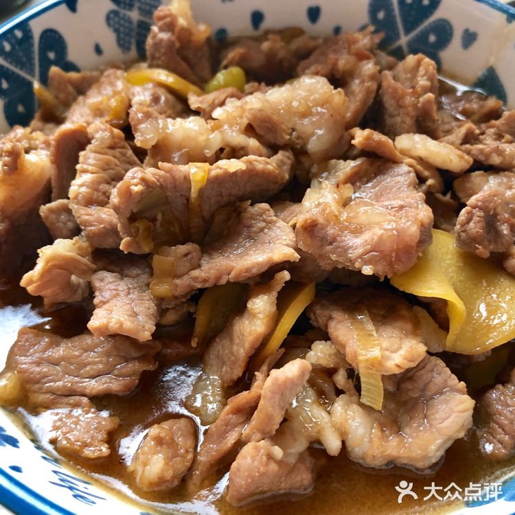 有荤有素的快手家常菜之【里脊肉炒黄瓜片】