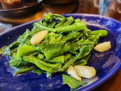 清炒芥兰-君悦酒店·1881·北京烤鸭