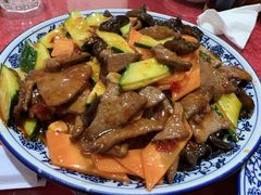 鱼香肝尖-北大地皖峰饭馆