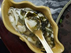紫菜汤鱼皮饺拼水菱角-老西关濑粉(文明路店)