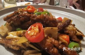 Braised Chicken Feet with Lotus Root
