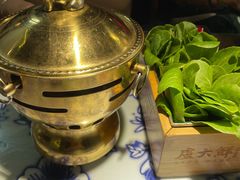 生烫鸡毛菜-卢大鲜鱼头捞饭(美利广场店)