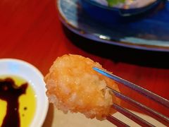 脆炸鱿鱼和带子-杭州西子湖四季酒店-WL BISTRO西湖餐厅(灵隐路店)
