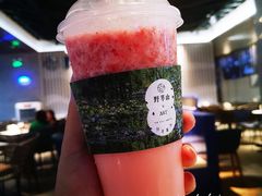 牛奶草莓x卡士-野萃山·潮汕厚果汁(十亩地店)