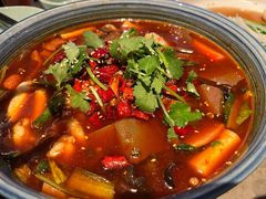 海鲜毛血旺-绿茶餐厅(崇文门新世界店)