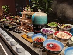 自助取餐区-蓝鲸湾汤泉(包河店)