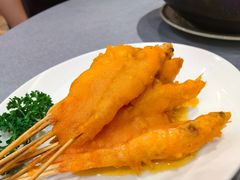 咸蛋黄串虾-金哥私房菜馆(张府园总店)