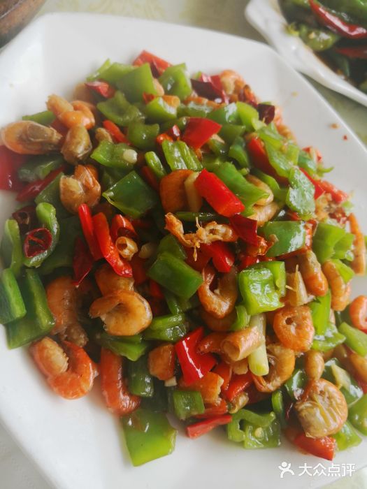 江南粥家庄(百脑汇店)青椒白米虾图片