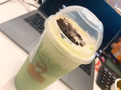 抹茶冰冰茶-LELECHA乐乐茶(美罗城店)
