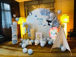 -七月气球布置订婚·宝宝宴· 求婚·生日布置(二七万达店)