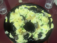 石子摊鸡蛋-北京龙庆四季香农家饭庄·灶台鱼·碳烤虹鳟鱼(龙庆峡店)