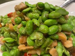 萝卜干炒毛豆-小厨师·二十年沈家门小海鲜(百井坊巷店)