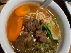 番茄牛肉手擀面-九毛九西北菜(大东海店)