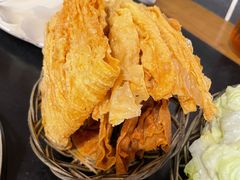 炸豆皮-裕德孚·非遗手切涮羊肉(东直门内大街店)