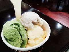 抹茶冰淇淋-乐咖啡西餐厅(太湖皇冠假日酒店)