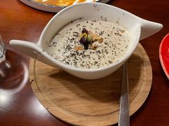 卡不奇诺蘑菇汤-蓝枪鱼西餐厅(锦华店)