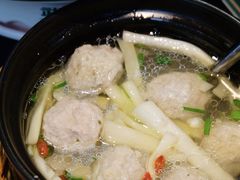 蒲菜肉圆-武庄主特色炒鸡(周恩来纪念馆店)