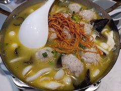鸡汤萝卜丸锅仔-不倒翁·安徽名菜楼(步行街店)