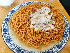 虾仁肉丝两面黄-裕兴记·三虾面(西北街总店)