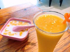 芒果椰汁西米露-Sasa的海(蜈支洲岛后海店)