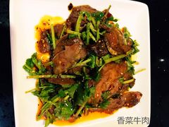 香菜牛肉-杨记大丰收鱼庄(国贸店)