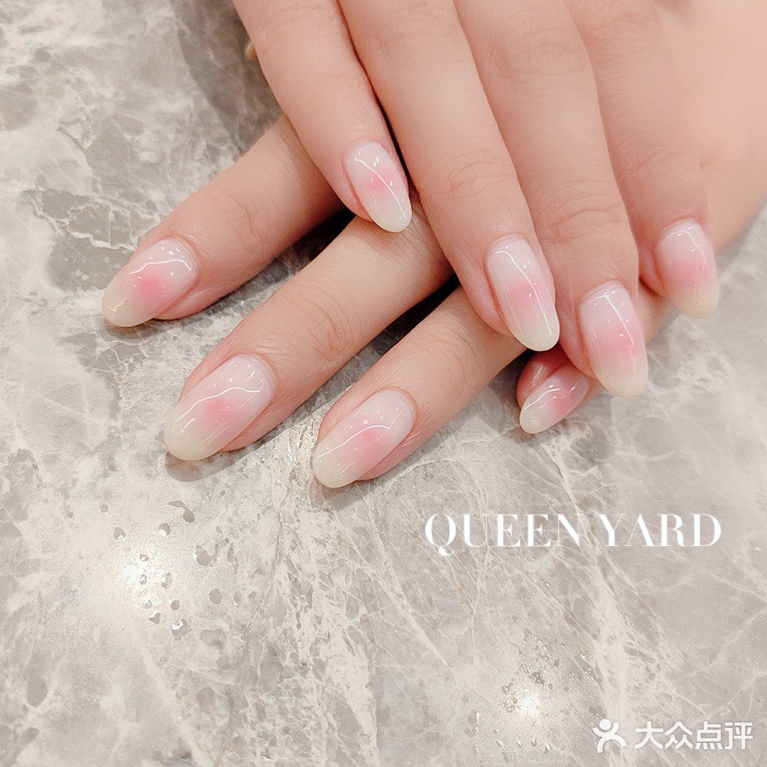 沈阳美甲｜夏日清透水蜜桃🍑少女腮红甲yyds