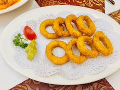 炸洋葱圈-小白桦西餐厅