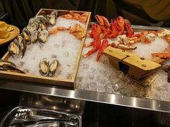 海鲜刺身-美食汇·海鲜自助西餐厅·江门富力万达嘉华酒店
