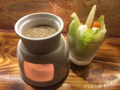 野菜条沙律伴鳀鱼酱-矶野水产(澳门逸园中心店)