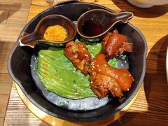 个旧烤猪蹄-云海肴云南菜·蒸汽石锅鱼(北京良乡华冠店)