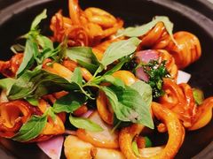 九层塔酱爆东山小管-四道菜·福建菜馆(新街口金鹰店)