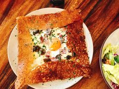 鸡蛋蘑菇熏肉荞麦可丽饼-RAC BAR(安福路店)