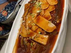 深海黄鱼年糕-径山十八道·风味民间菜(杭州总店)