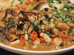 野生鱼钩炖豆腐-青桃餐厅