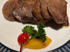 铁板厚切牛舌-藤原布二·八佰善会席料理(奥体店)