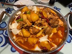大盘鸡拌面-撒拉花儿·新疆菜·清真(太阳宫店)